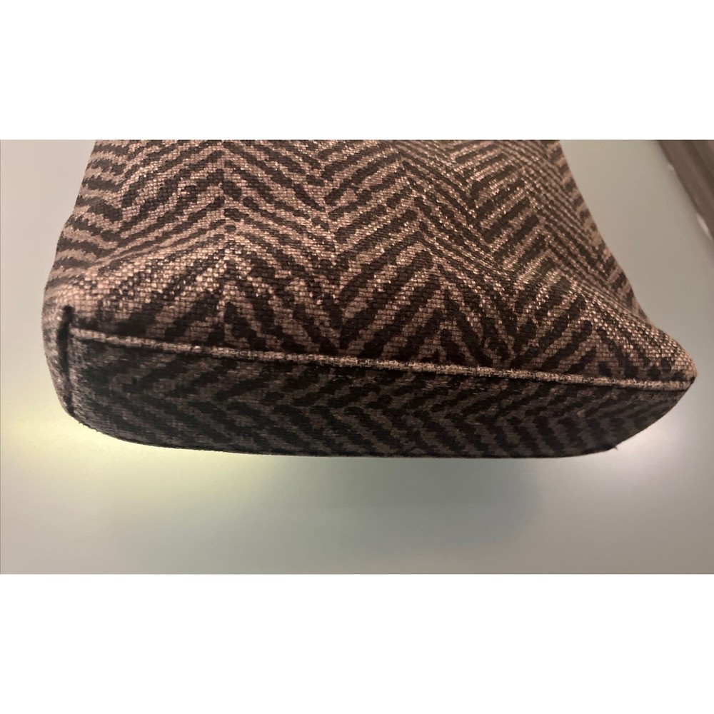 Spartina 449 Crossbody LORELEI Hipster Bag Slate Colored herringbone pattern - Picture 4 of 10